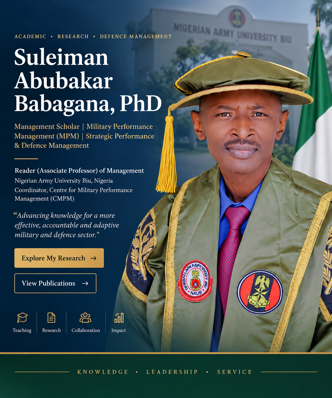 Suleiman Abubakar Babagana, PhD
